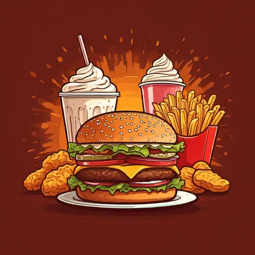 Fast-Food-menu