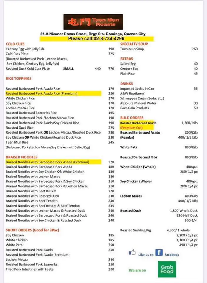 Tuen-Mun-Roasts-Roasting-on-Noodles-Prices