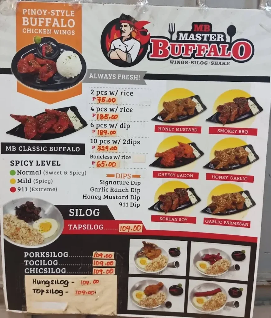 Master-Buffalo-Menu