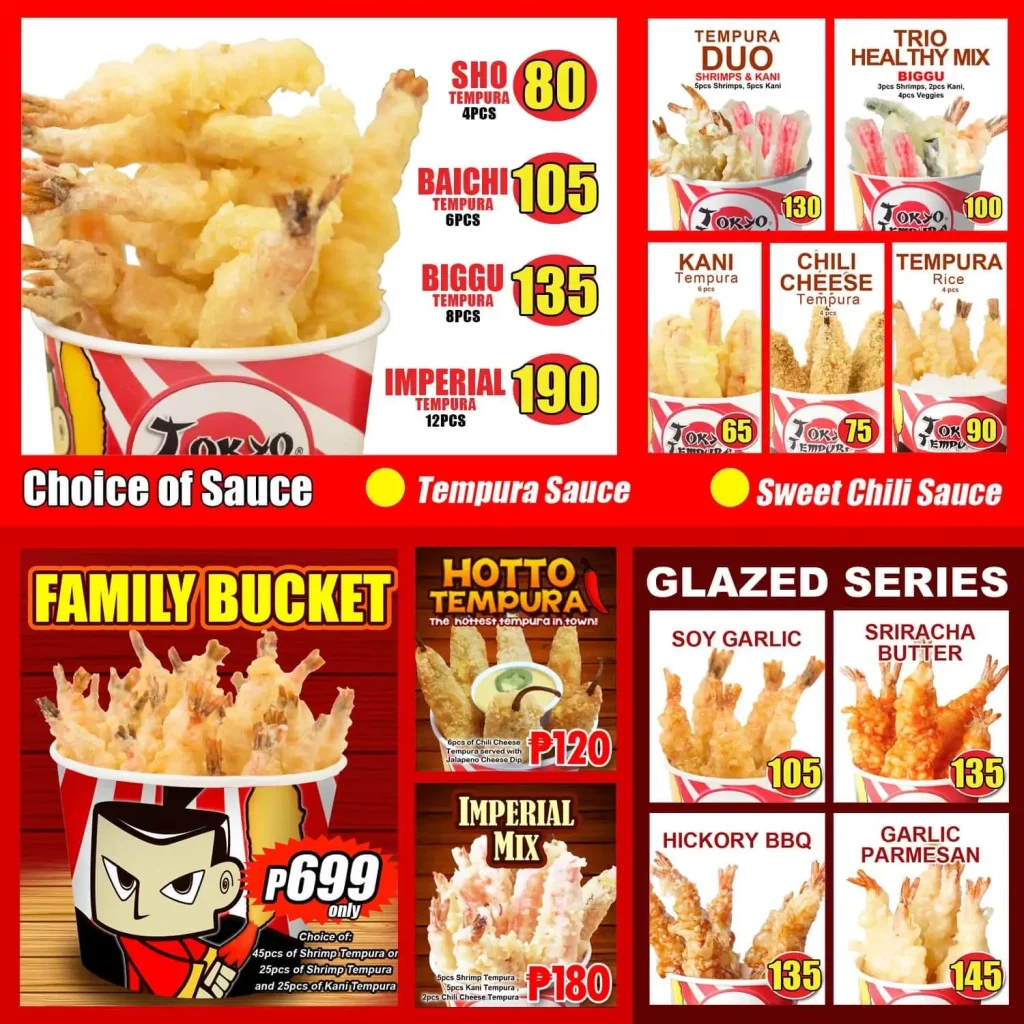 Tempura-Buckets