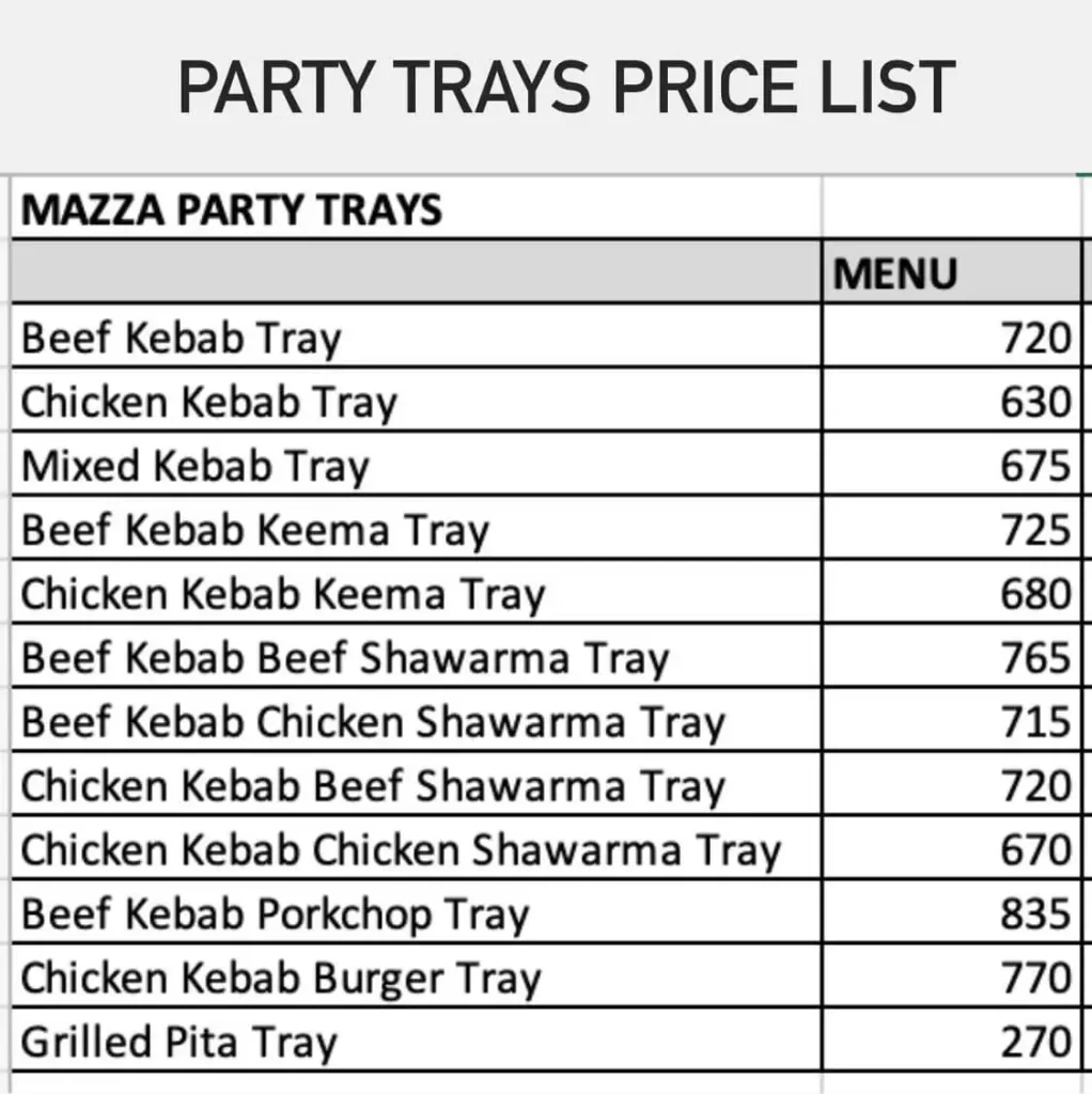 Mazza-Party-Tray-Prices
